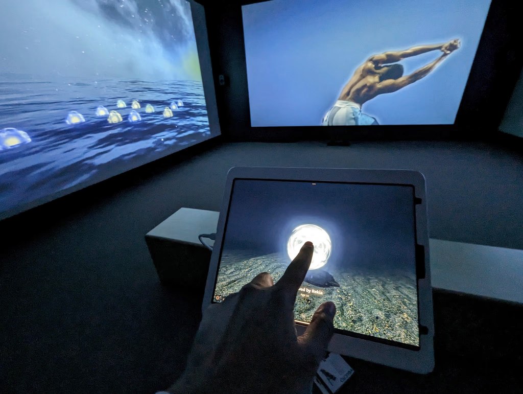 We can help design and build your permanent or touring immersive exhibits. Made to be autonomous, sensor-driven, and interactive, our designs engage guests with low operational overhead and keep you informed of any issues with a monitoring and alerting system.
